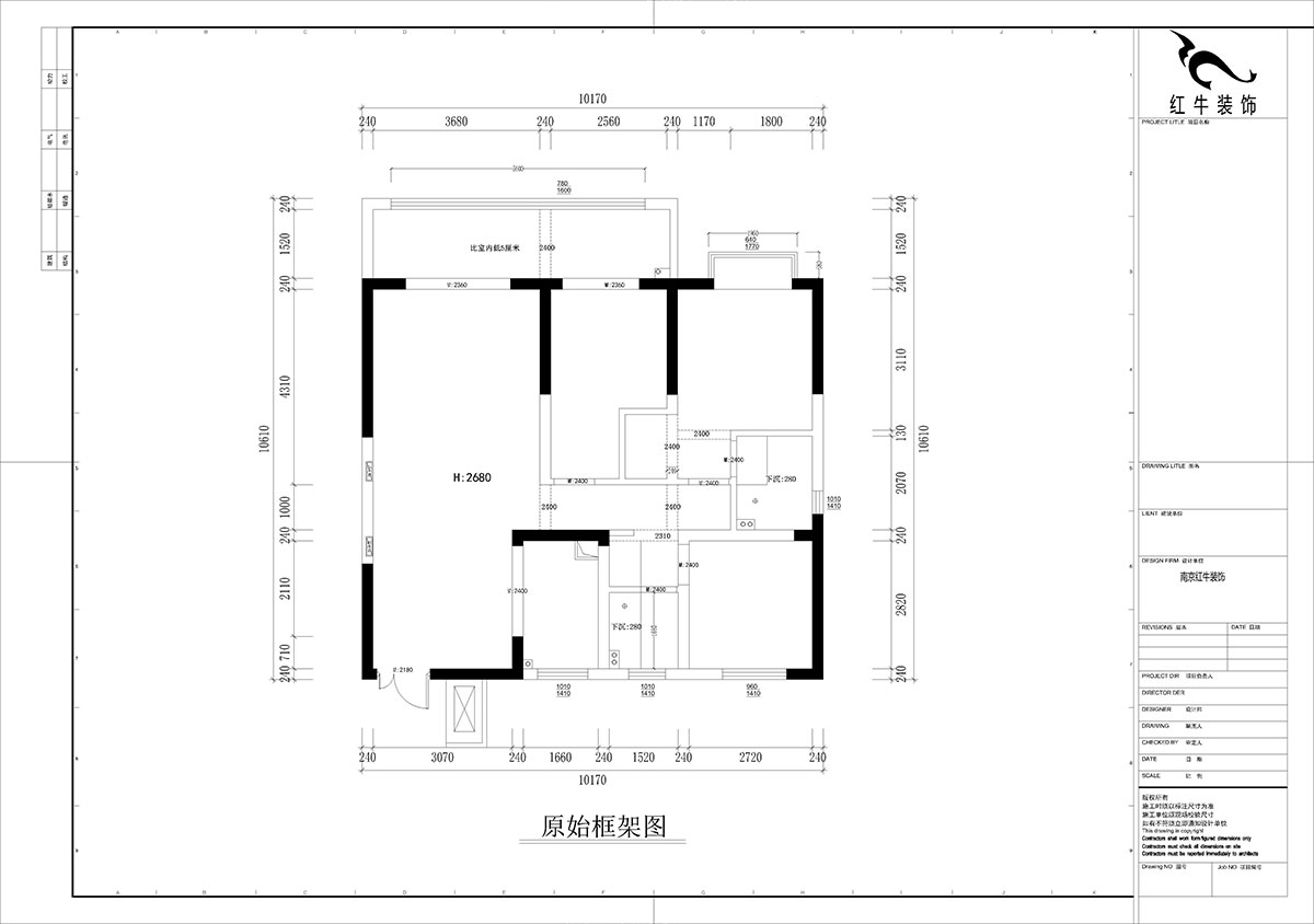 孟宪涛｜金浦御龙湾-I区3-1-204-120㎡-简约风格｜3室2厅2卫｜新房装修｜定制家｜全包16万｜00_01原始框架图